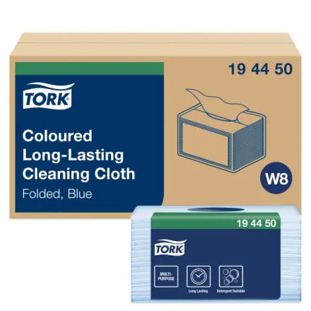 TORK W8 - 40 chiffons bleus