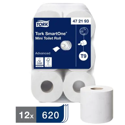 TORK T9- 12 rlx papier hygien.