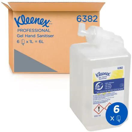 KIMBERLY CLARK kleenex gel hydroalcoolique 1L