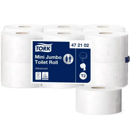 TORK T2- 12 rlx papier hygien.