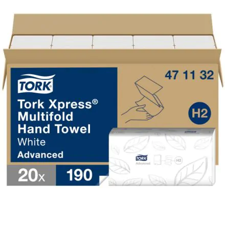 TORK H2 essuie-mains 20x190f