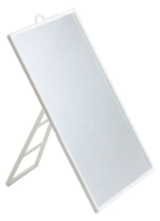 TAMPEL  Miroir sur pied blanc
