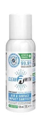 CLEANRW Desinfectant air & surface 125 ml