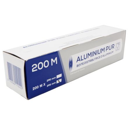 FRANCE ALU FILM Papier aluminium 200mx0,295 en