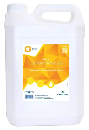 MIDA LUFRAGERM PLUS degraissant desinfectant 5L