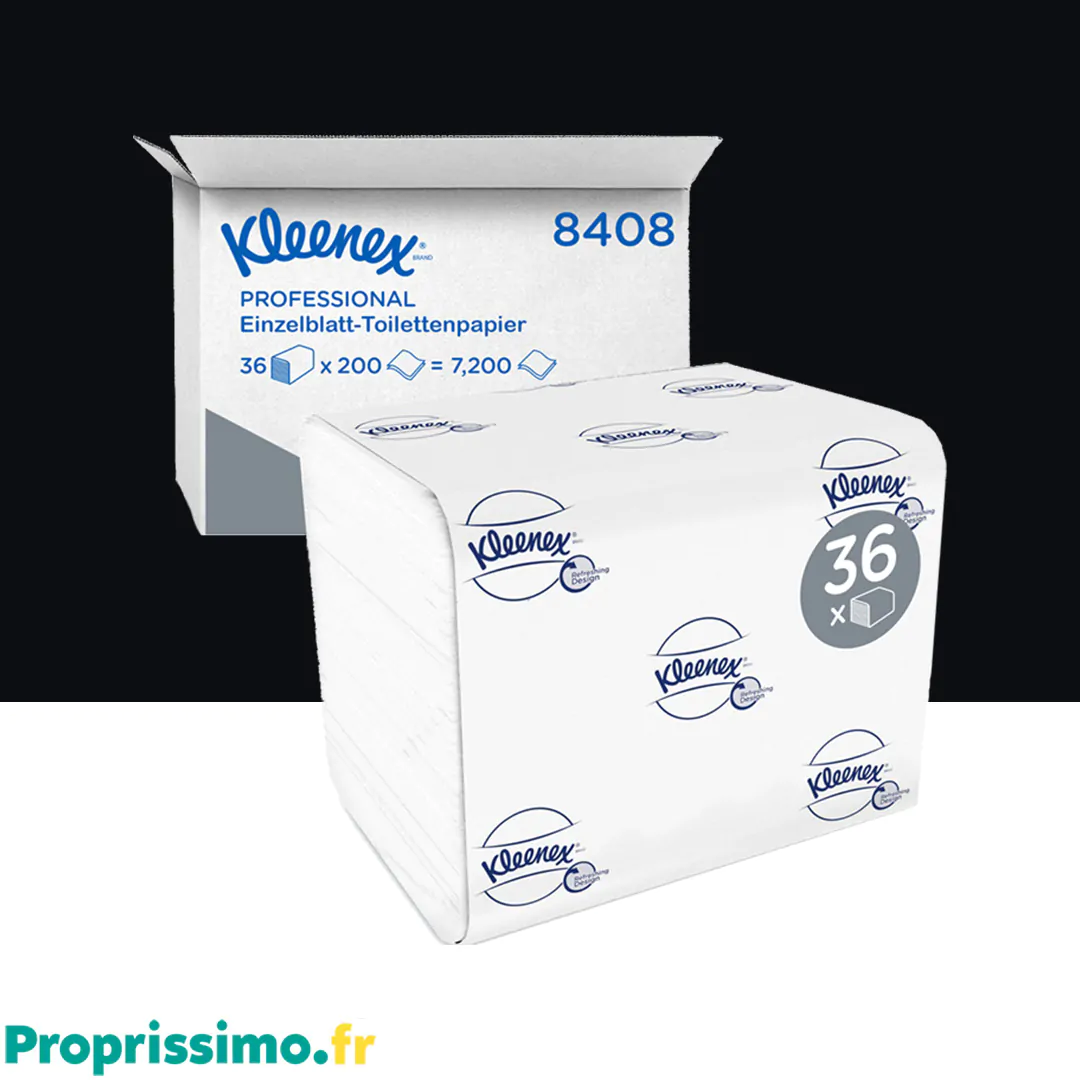 Découvrez nos papiers toilette compatibles avec les distributeurs ICON™ de Kimberly-Clark Professional™